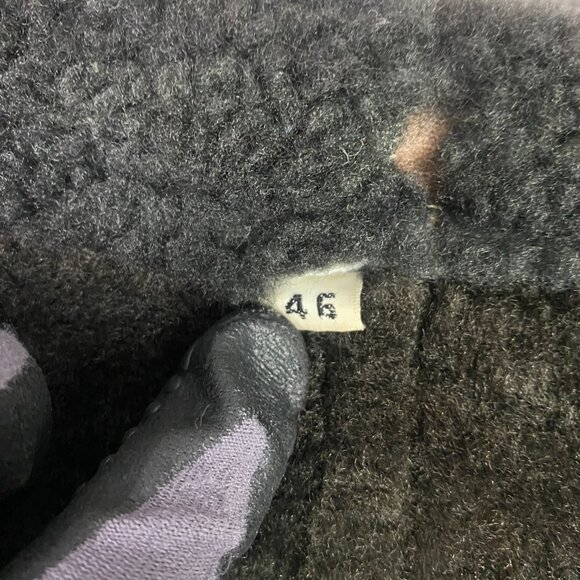 Vintage Sheepskin Jacket Coat Men's 46 Brown Shearling Marlboro Man XL - Picture 5 of 14